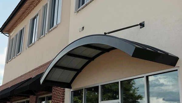 Curved Awning